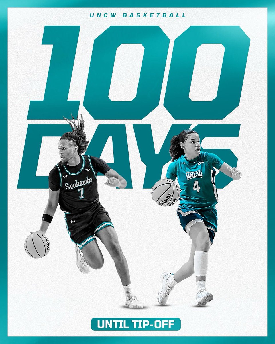 the countdown is on ⏳

We are 100 days from tip-off, make sure to get your season tickets today! 🎟️

Men’s Season Tickets 👉 uncwsports.evenue.net/events/MBS

Women’s Season Tickets 👉 uncwsports.evenue.net/events/WBS