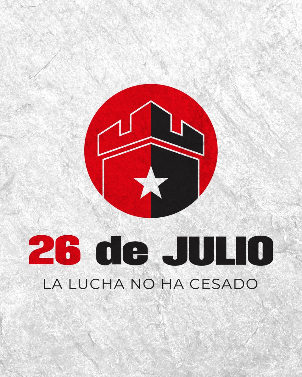 AnayansiRCamejo's tweet image. #Cuba🇨🇺 conmemora hoy el aniversario 72 del asalto a los cuarteles Moncada y Carlos Manuel de Céspedes y recuerda a la generación de jóvenes que hizo posible el triunfo de la Revolución.

Continuaremos enarbolando sus ideales, que son cimiento de nuestra Patria digna y soberana.