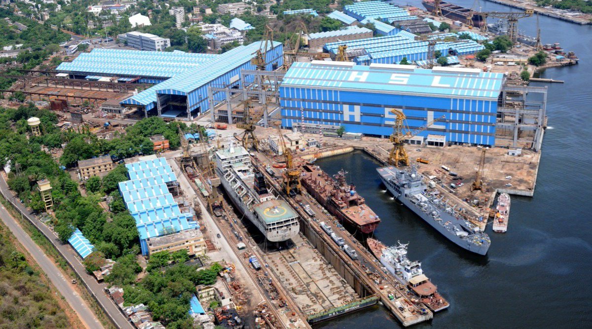 #HSL has signed an agreement with #BEML to co-develop next-generation marine &amp; modern infrastructure systems.