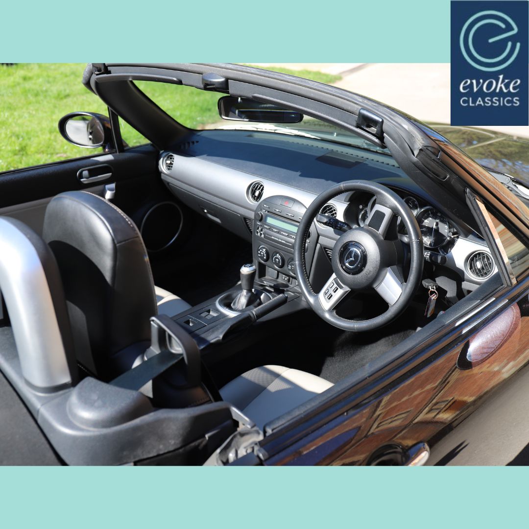 EvokeClassics's tweet image. LIVE AT AUCTION
2007 Mazda MX5 ZSport LE BBR GTi Stage II Turbo
evoke-classics.com/auction/#/lots…
Limited edition model of 400 cars in the UK
Stage II Turbo conversion 320bhp
Based on the 2.0 litre MX5 Sport
6 speed gearbox
Service history
HPI clear
#MazdaMX5 #BBRConversion #MX5