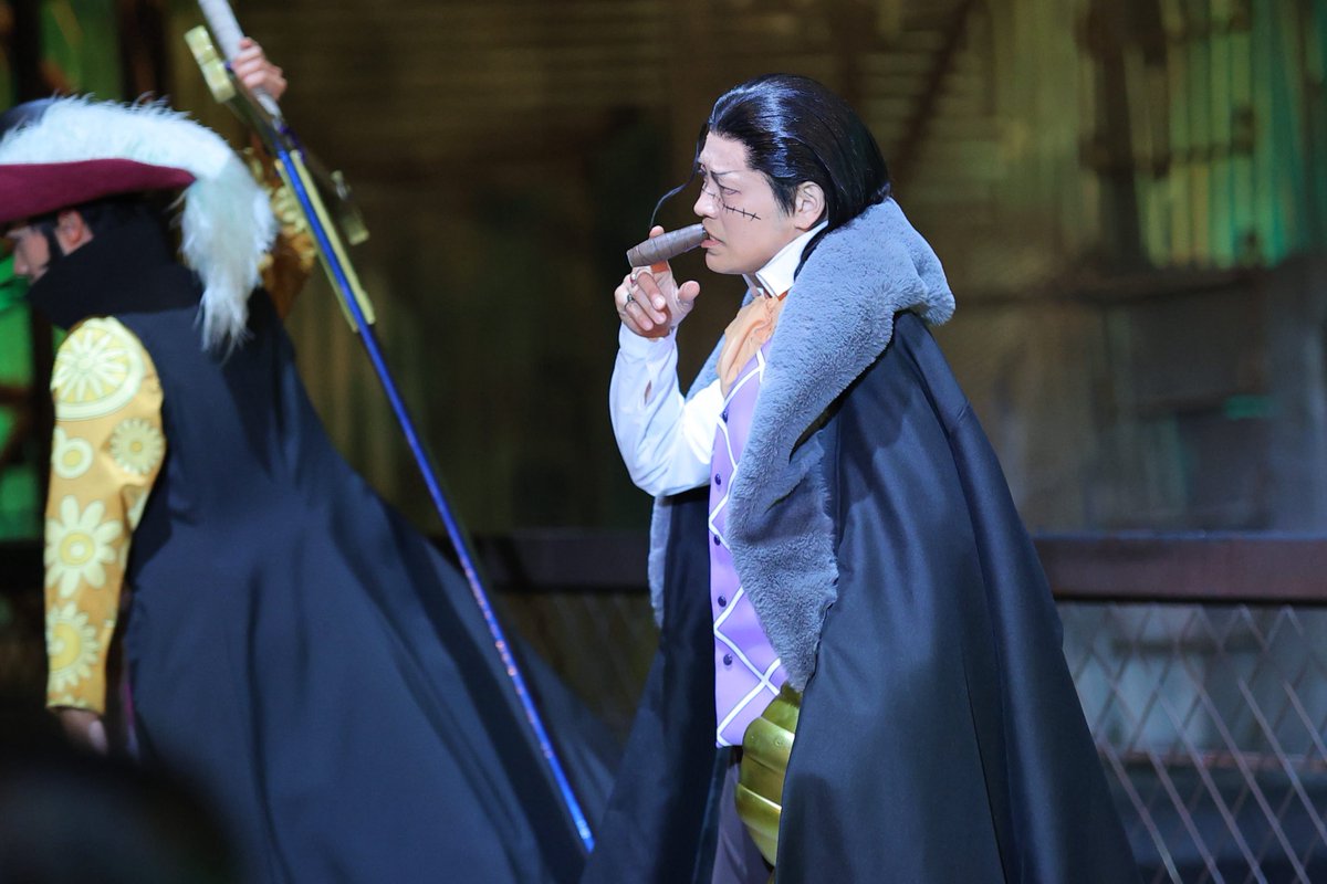 Kiriya_Sanji's tweet image. プレショ 7/26
クロコダイル
先週見るぞ!と思ってた"シャアチョウ…"の表情、横顔だけど見れた🙏あの皮肉たっぷりの口調が🐊らしくてとても良い🤦♀️ギャヒー!
そして毎回言ってるけどサーブルスやっぱりどうやって出てきてるのか分からないくらい2次元でカッコイイ🤦♀️
#usjファン #usjワンピース