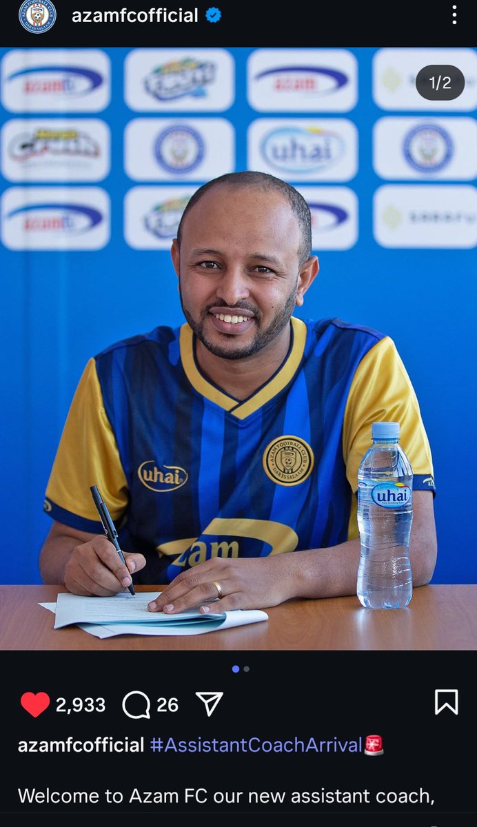 W. Temesgen (@jeberara1) on Twitter photo It’s official! <a href="/addisworku431/">Addis Worku 🇪🇹</a> has joined Azam FC as their new assistant coach. Wishing you all the best, my brother. It’s official! <a href="/addisworku431/">Addis Worku 🇪🇹</a> has joined Azam FC as their new assistant coach. Wishing you all the best, my brother.