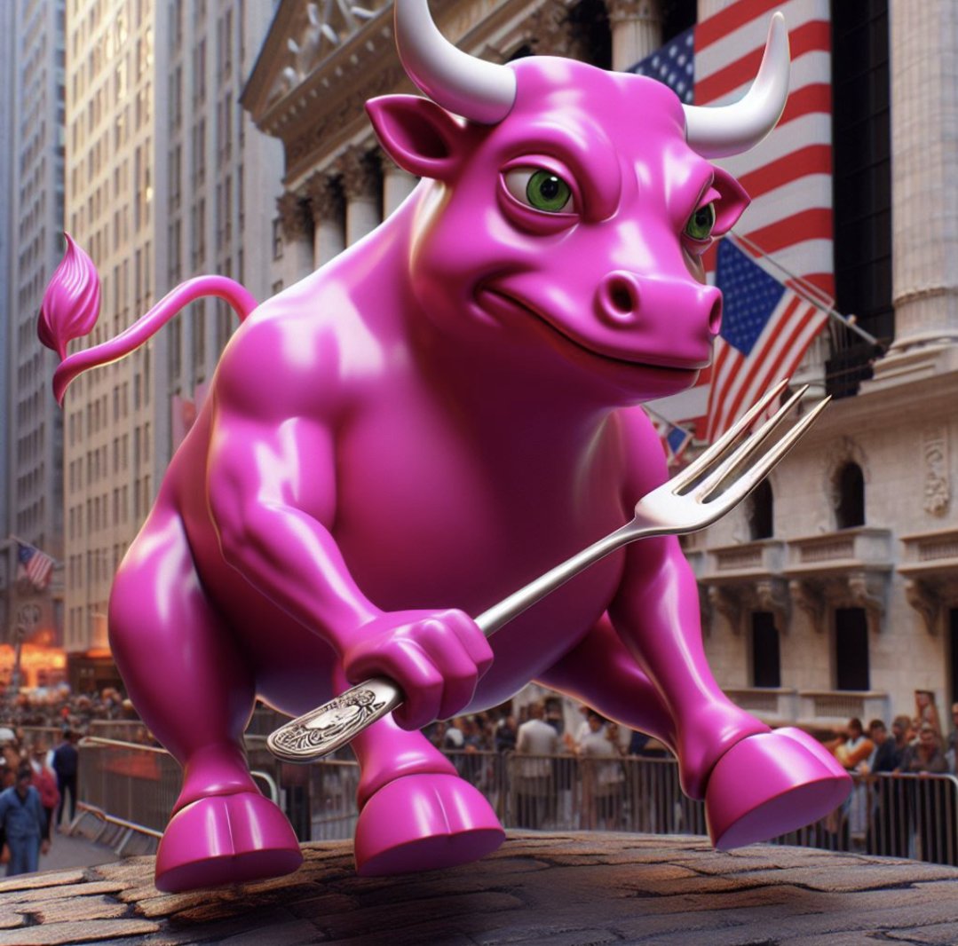 BJingos's tweet image. Don&apos;t just ride, BE the bull.
$PORK