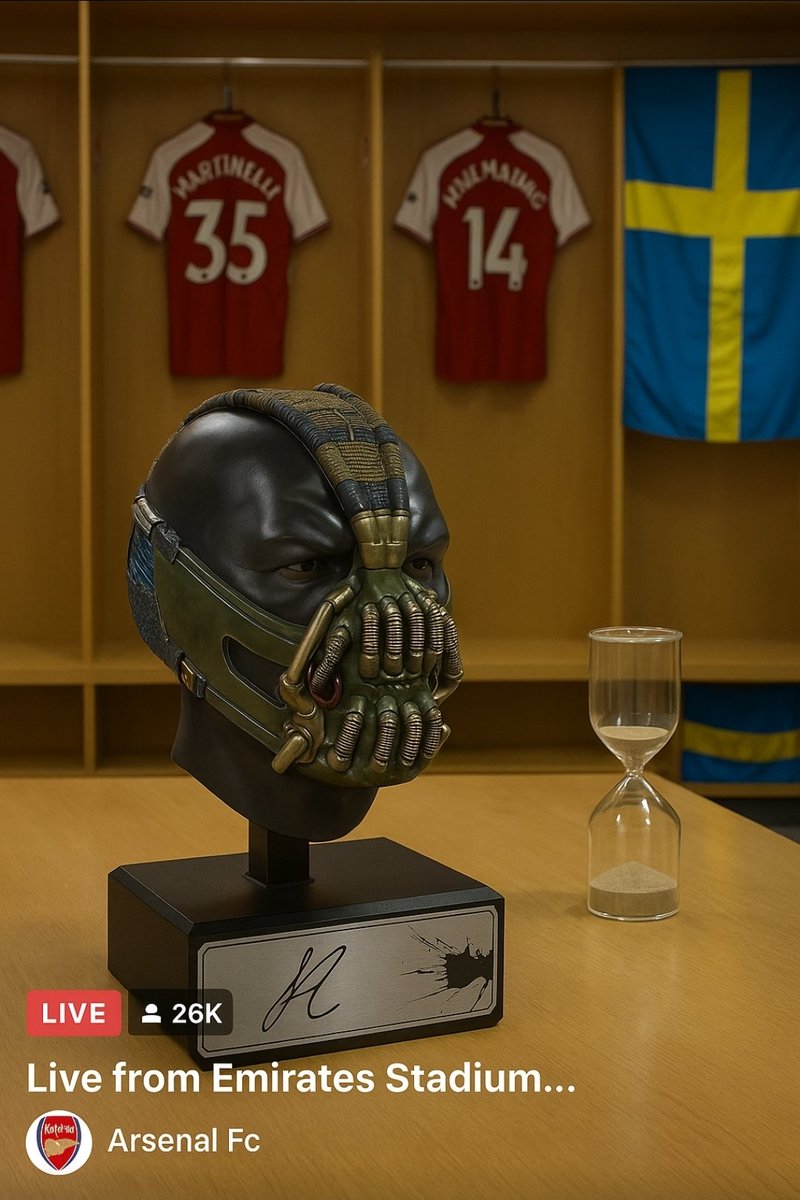 GoonerDean31's tweet photo. ⏳ https://t.co/p056KQj1OJ