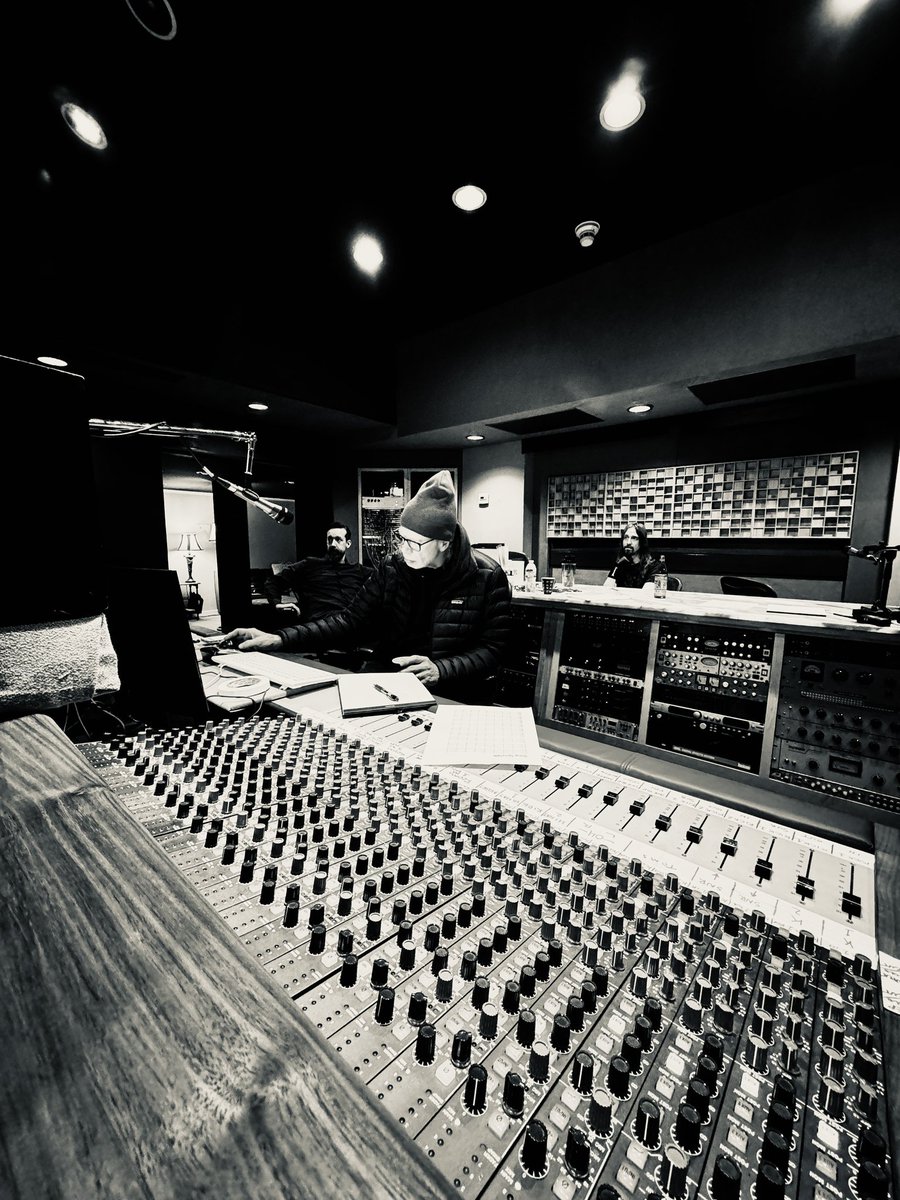 Witnessing Dirk lay down brutal drum tracks at One on One in LA. He’s definitely a star! #megadeth #album17