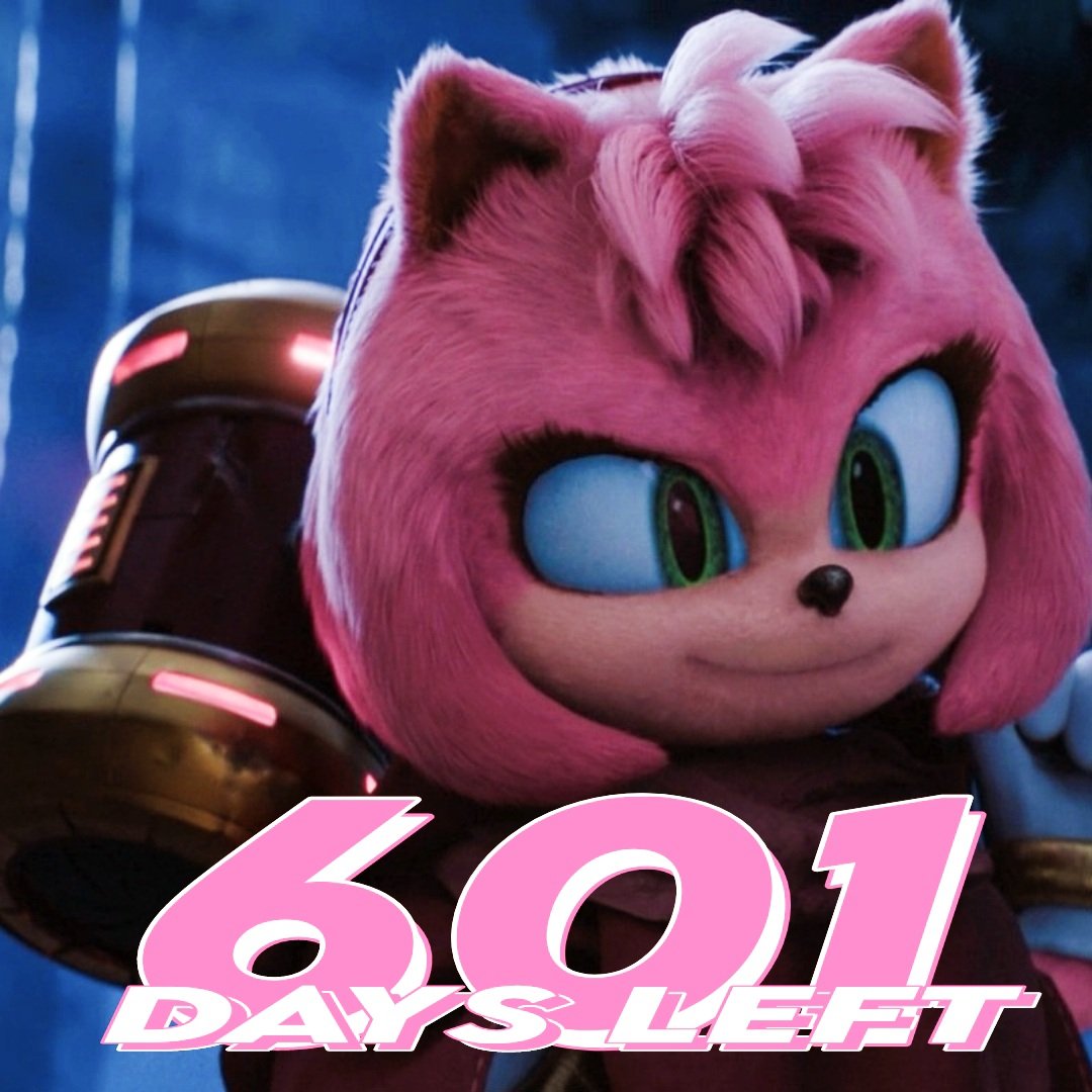 SonicCountdwn's tweet image. Hey everyone ! Hoping y'all are having a wonderful day !
601 days until #SonicMovie4 !