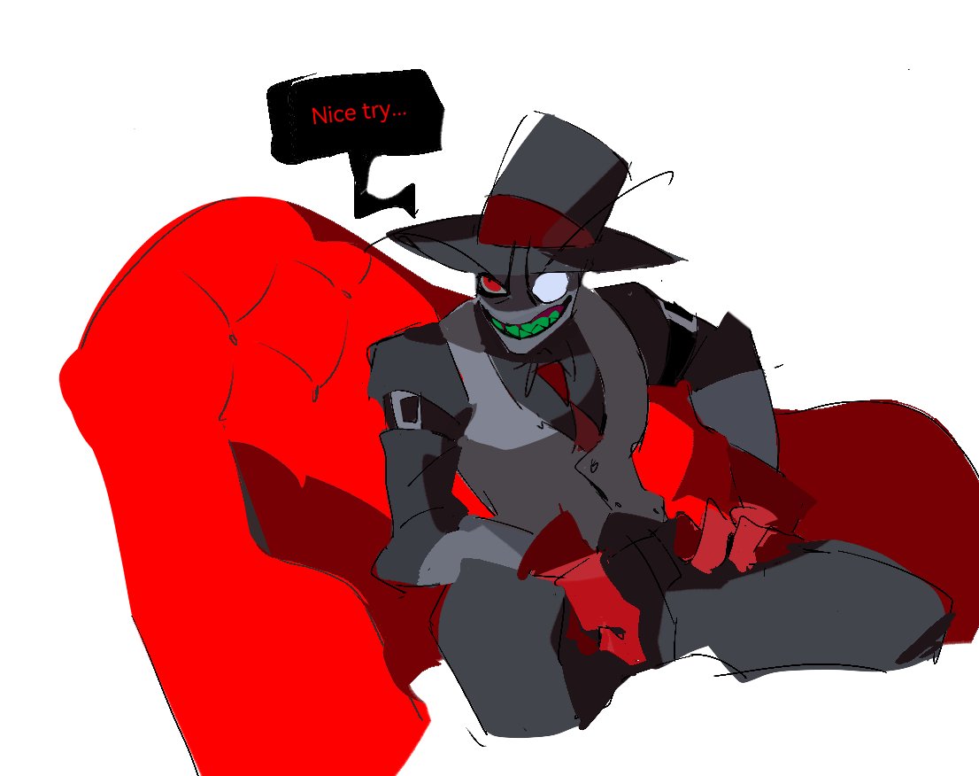 giantsheep7's tweet image. 红色！
#villainous #Villanos #villainousblackhat