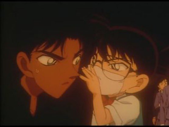 hikari__san1's tweet image. #فانز_كونان
 طيب ليه غوشو ما يعطينا حياة هايبرا و هي متنكرة بكونان في بيت موري من طرفها ؟