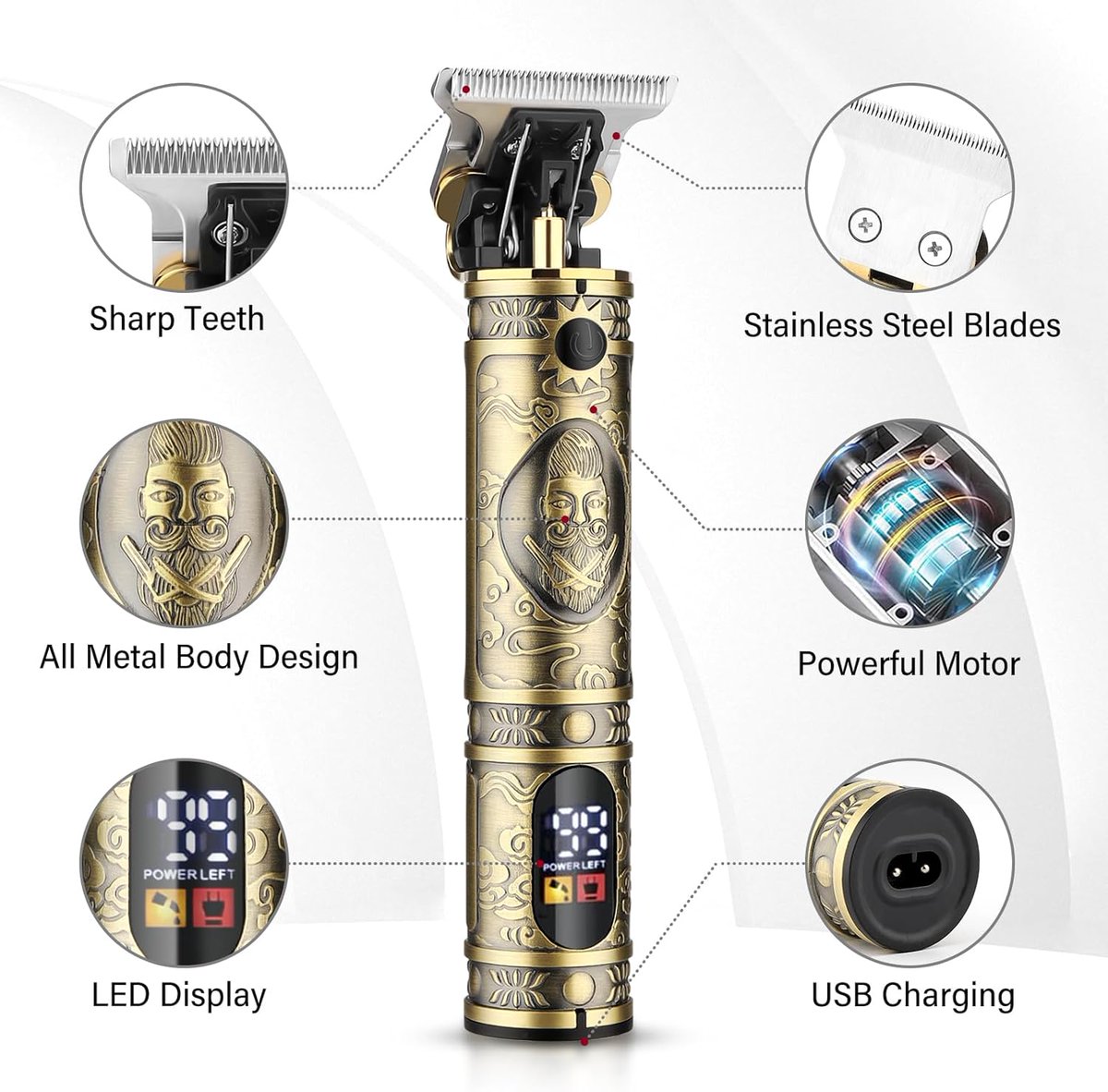 Buyereviews's tweet image. Hair Clippers for Men Professional, Cordless Trimmer with LED Display, Perfect for Barbers
✨ Get 30% off and achieve professional grooming at home!
• Retail Price: $109.99
• Discounted Price: $76.99
• View on Amazon: geni.us/BgmtRbL
Follow us for daily…