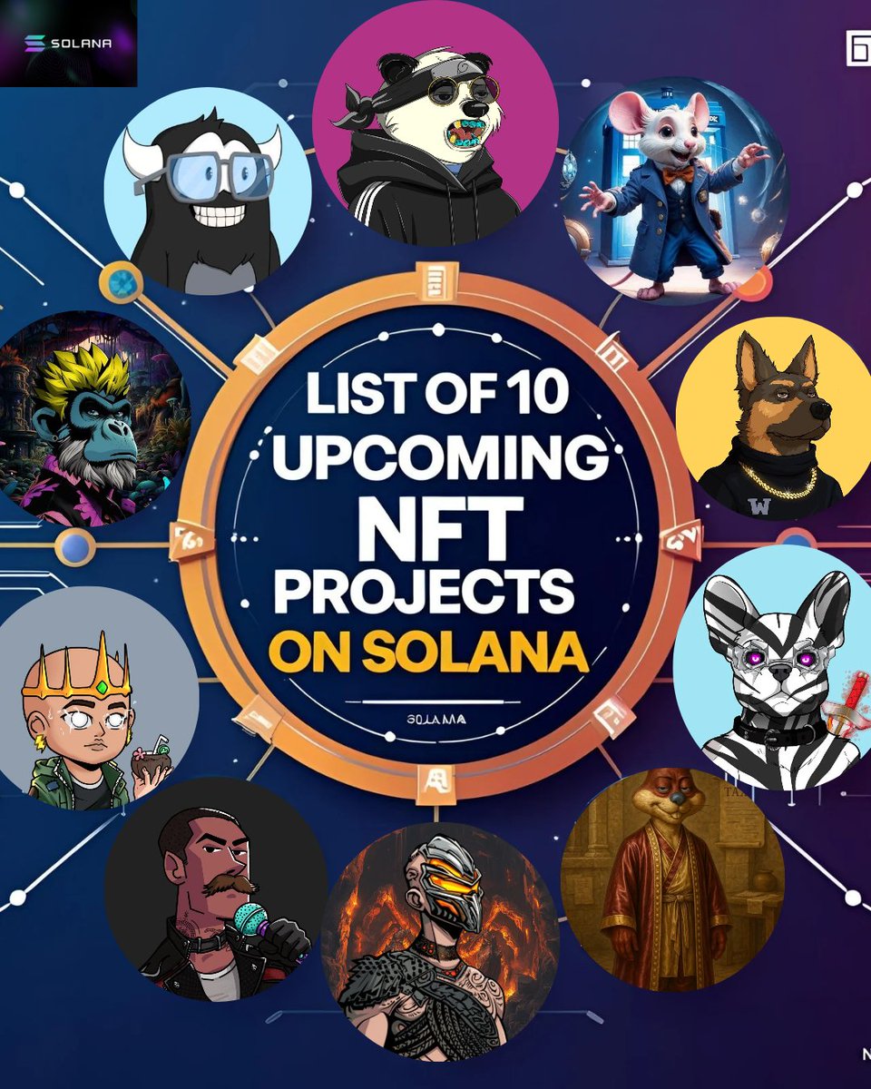 RN_CFC6's tweet image. Upcoming NFT Communities You Should Keep an Eye On! 🚀

Are you an NFT lover?, always on the lookout for the next big thing? 
Then this post is for you🫵

These communities are carving their own space in the NFT world and trust me, you’ll want to know about them.