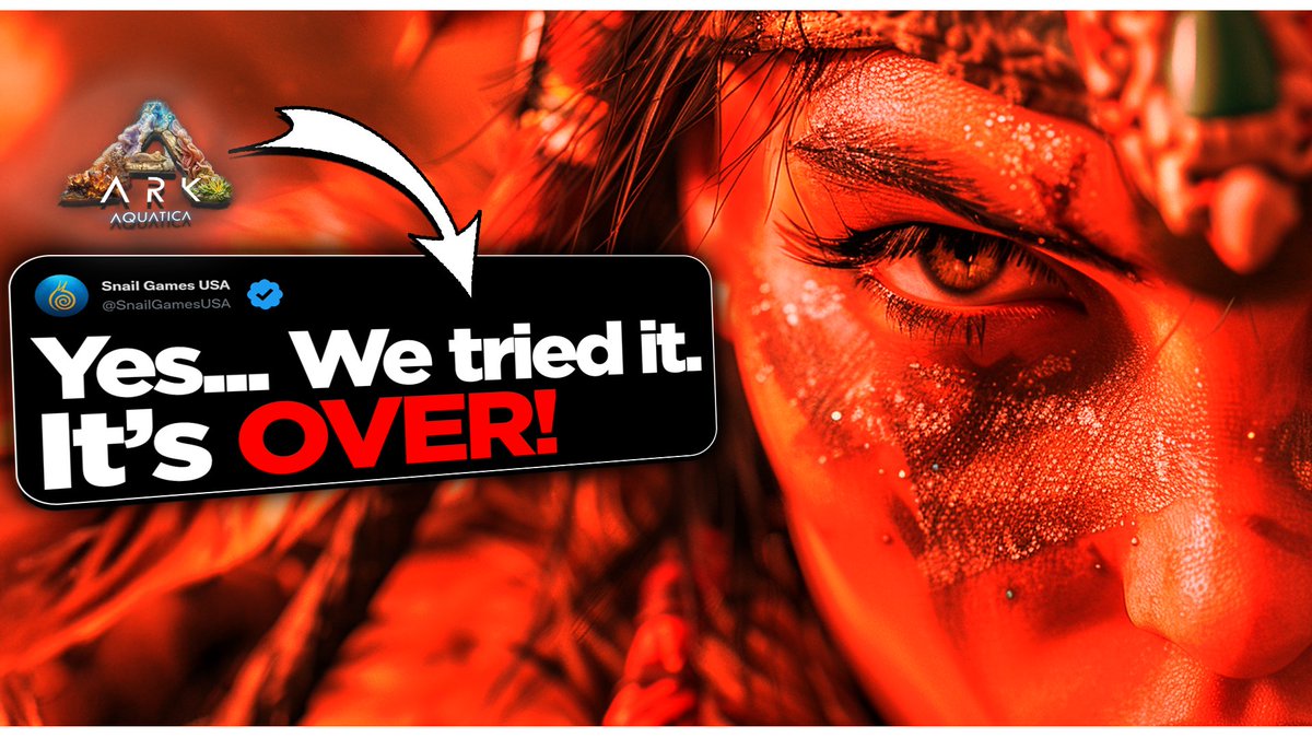LtBuzzLitebeer's tweet image. I'm still piecing this all together, but the story of @SnailGamesUSA and #ArkAquatica is crazy.
Here's some of the latest:
youtu.be/rdULIp79eHQ
