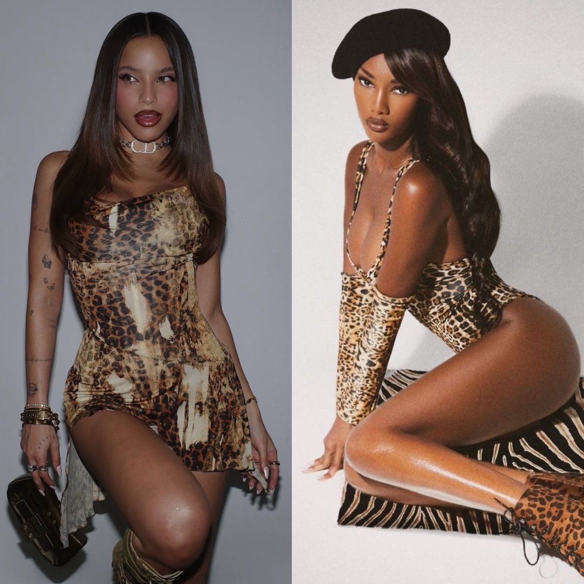 MernesData's tweet image. Emilia y Modelo internacional Naomi Campbell comenzaron a seguirse mutuamente en Instagram