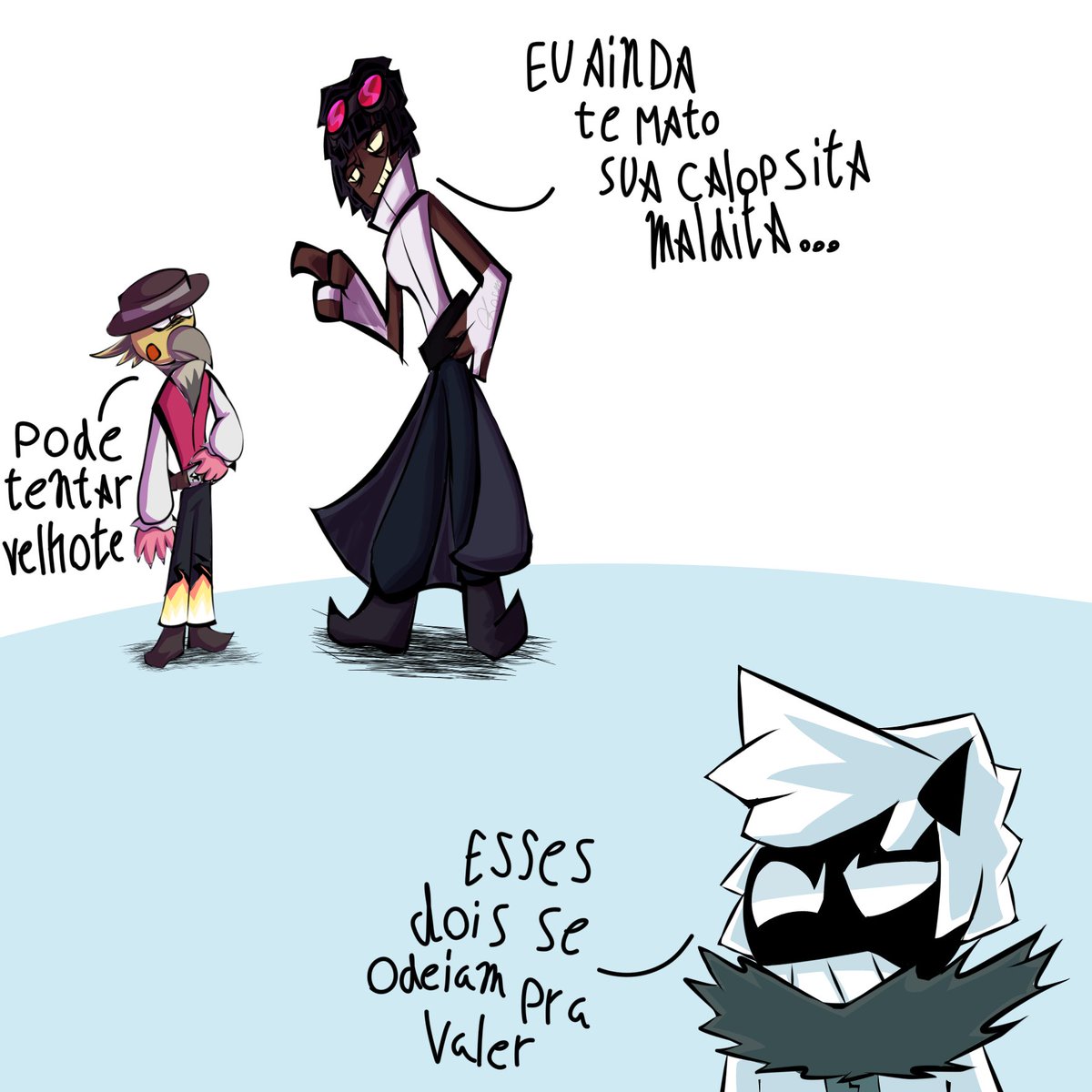0Kosm's tweet image. Interação normal entre meus ocs
❤️+🔄 pfv
#DigitalArtist #BRart