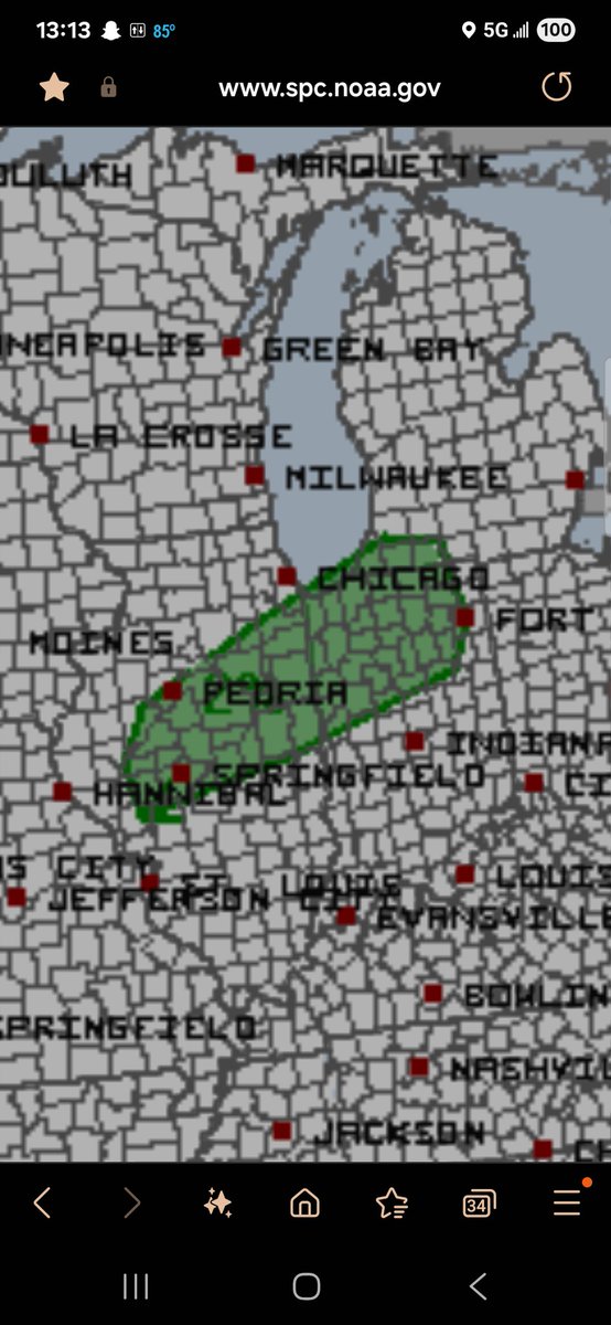 JoshBrinker_Wx's tweet image. 2% Tor risk added for the target. Let's Go!!!
Meet up is Love's in De Motte IN.
#wxtwitter #inwx #ilwx @PAStormTrackerz