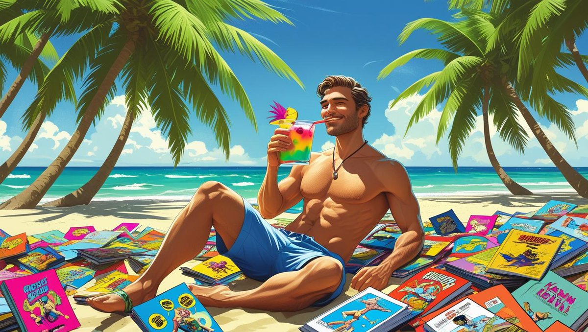 Guys your are chilling and accumulating so many iconic pieces ! Congratulations 🔥 🍹📚☀️🌴