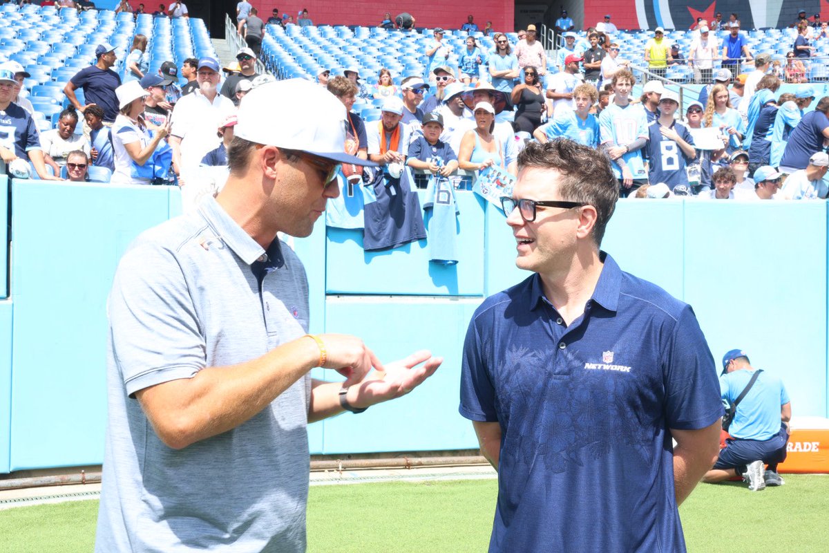 On <a href="/nflnetwork/">NFL Network</a> with Matt Cassel today . They even gave us shirts