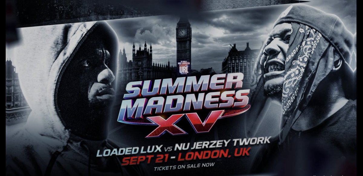 An absolute MONSTER announcement from URL

Lux v Twork in London! Summer Madness XV!