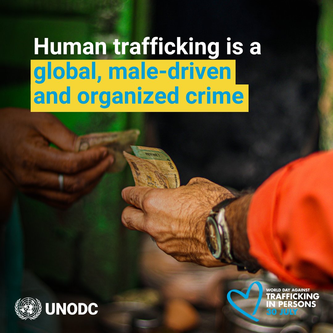 UNODC's tweet image. Human trafficking is controlled by powerful criminal cross-border networks.
To fight this crime, law enforcement needs strategies, specialization and strong int’l cooperation.
#EndHumanTrafficking