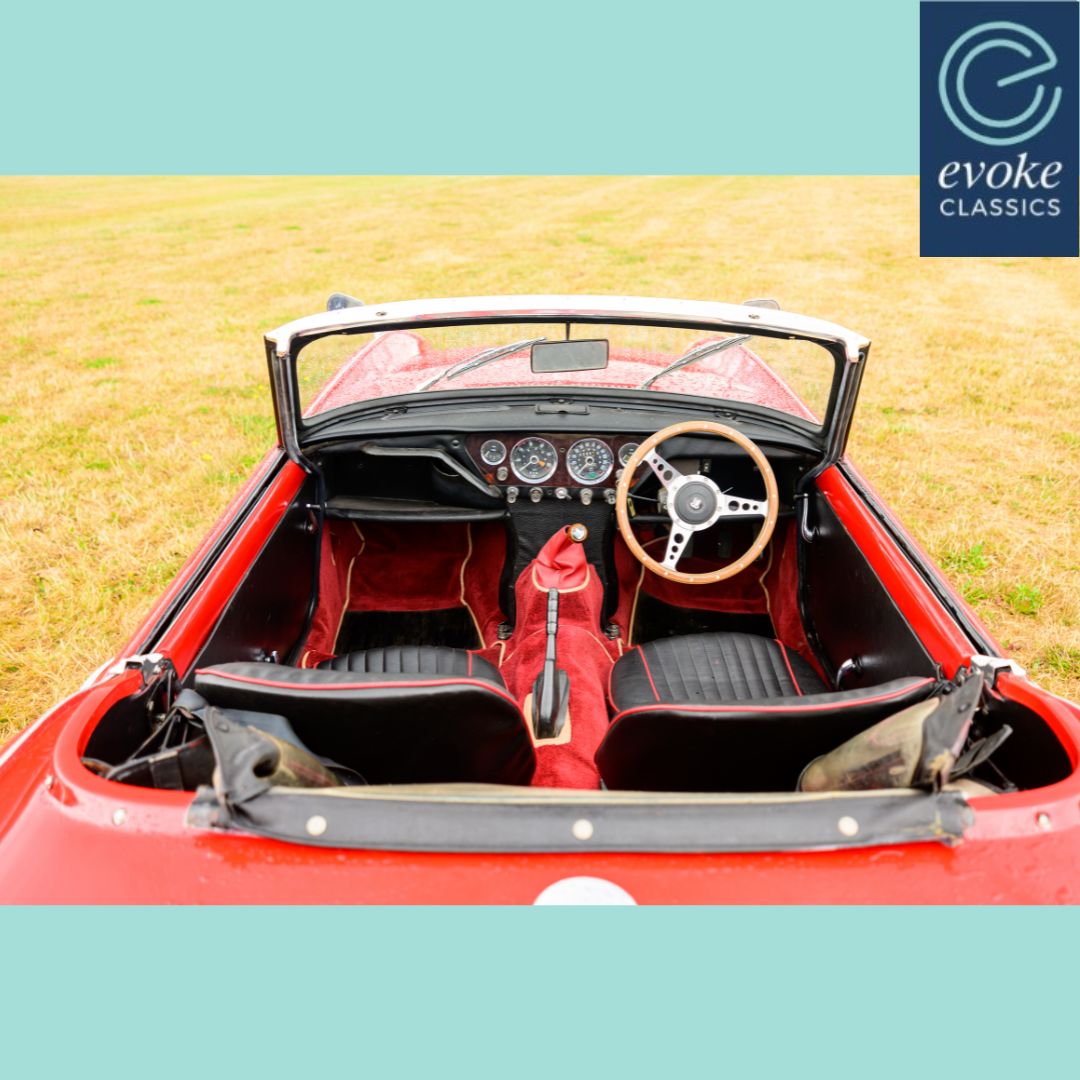 EvokeClassics's tweet image. LIVE AT AUCTION
1971 Triumph Spitfire Mk3
evoke-classics.com/auction/#/lots…
Late registered Mk3 example
1296cc engine & 4 speed manual with optional overdrive
Our vendor has owned close to 8 years
Lots of work carried out in that time
Valid MOT until May 2026
#TriumphSpitfire #Spitfire