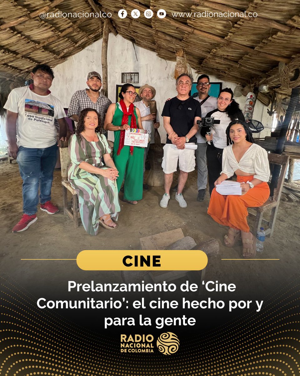 RadNalCo's tweet image. #CineComunitario| 🎞️Hoy celebramos el prelanzamiento de Cine Comunitario, una propuesta que da voz a las historias contadas desde nuestras comunidades. Relatos auténticos, cercanos y poderosos que muestran quiénes somos y cómo vivimos.
📽️ A partir de mañana, podrás disfrutar…