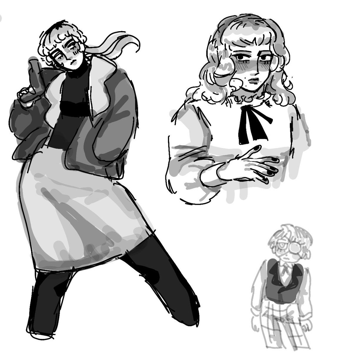 fsdcz11's tweet image. busy with exams and moving. don&apos;t draw much
