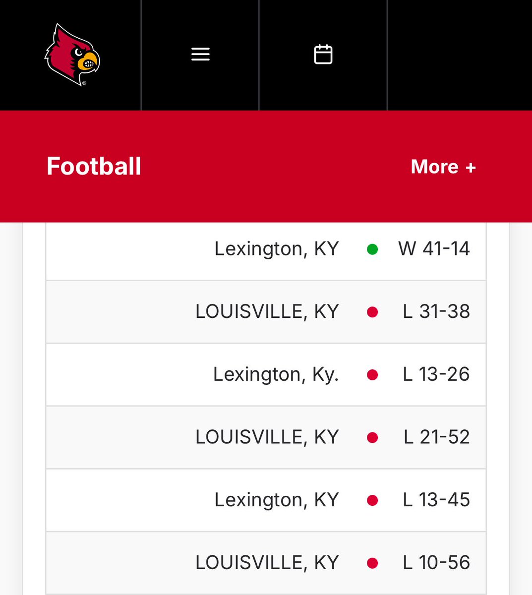 BigBlueBud's tweet image. Louisville fans are out in force today talking heavy trash on Kentucky.
It must be the offseason. 🫣 #BBN