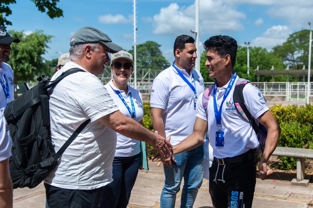 Durante su visita, Iverson Ladewig se reunió con Luis Miguel Rodríguez, nuestro sport manager de Paracycling, con quien revisó aspectos técnicos del recorrido, logística y condiciones del terreno, para garantizar que cumpla con los estándares internacionales.