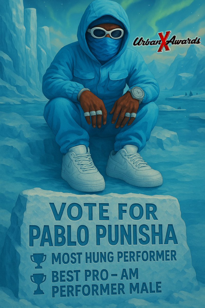 Last Days to Vote “Pablo Punisha”
Click here to vote 🔗 https://t.co/OevdDKwvZ9

🏆Most Hung Performer 
🏆Best Pro Am Male Performer 
{Hit Red Submit Button when finished} https://t.co/w41gctKMcG