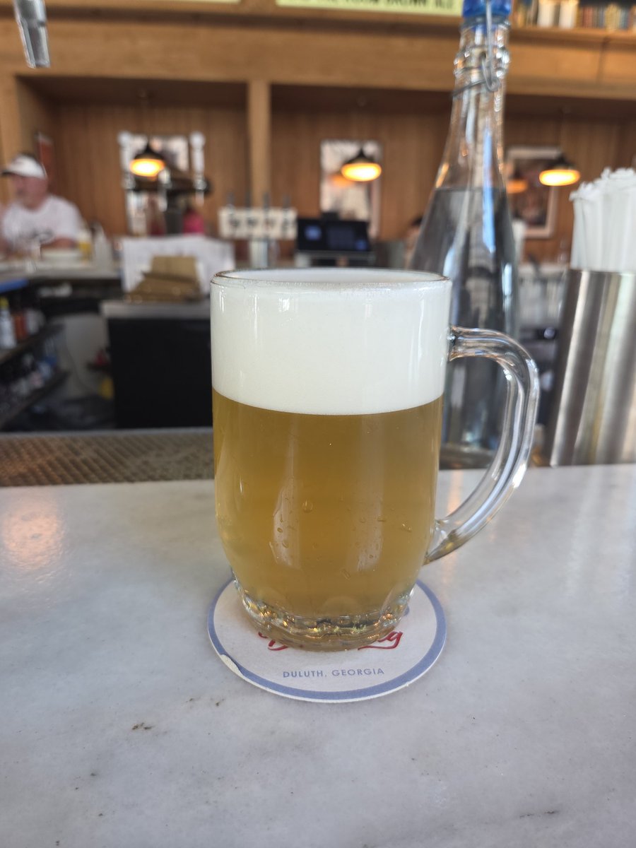 <a href="/goodwordbrewing/">Good Word Brewing</a> And Courtney serves one up! 👊