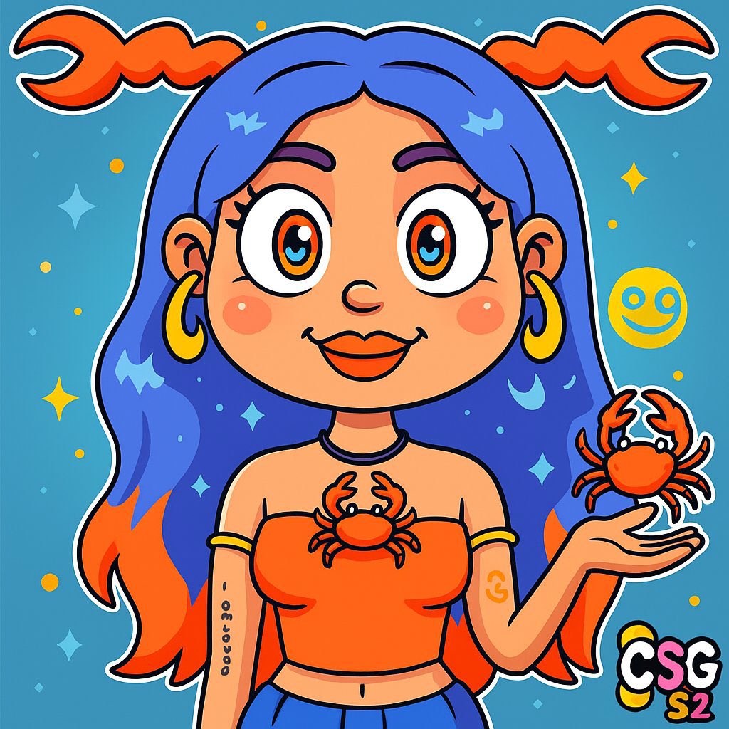 Daisyartss's tweet image. Good evening everyone 🫶🏻
Cancer ♋️ CSG sign #ClassySassyGirls
Actual art - Ai version (thanks to @Roachkilla1746 for her)
Check her out opensea.io/item/matic/0xd…