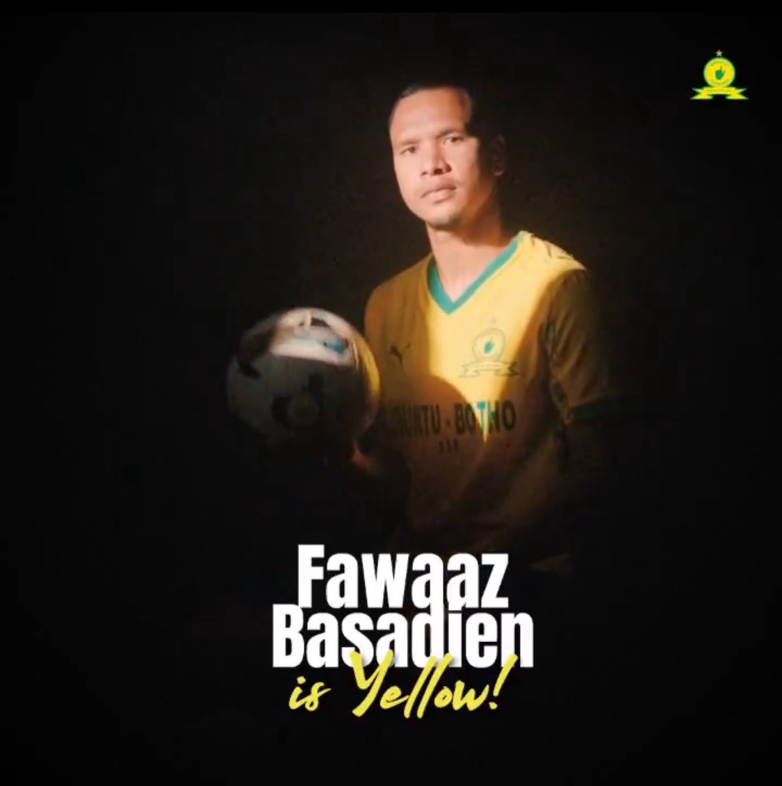 SundownsXtra_'s tweet image. Mamelodi Sundowns have confirmed the signing of Fawaaz Basadien from Stellenbosch FC 💛👆