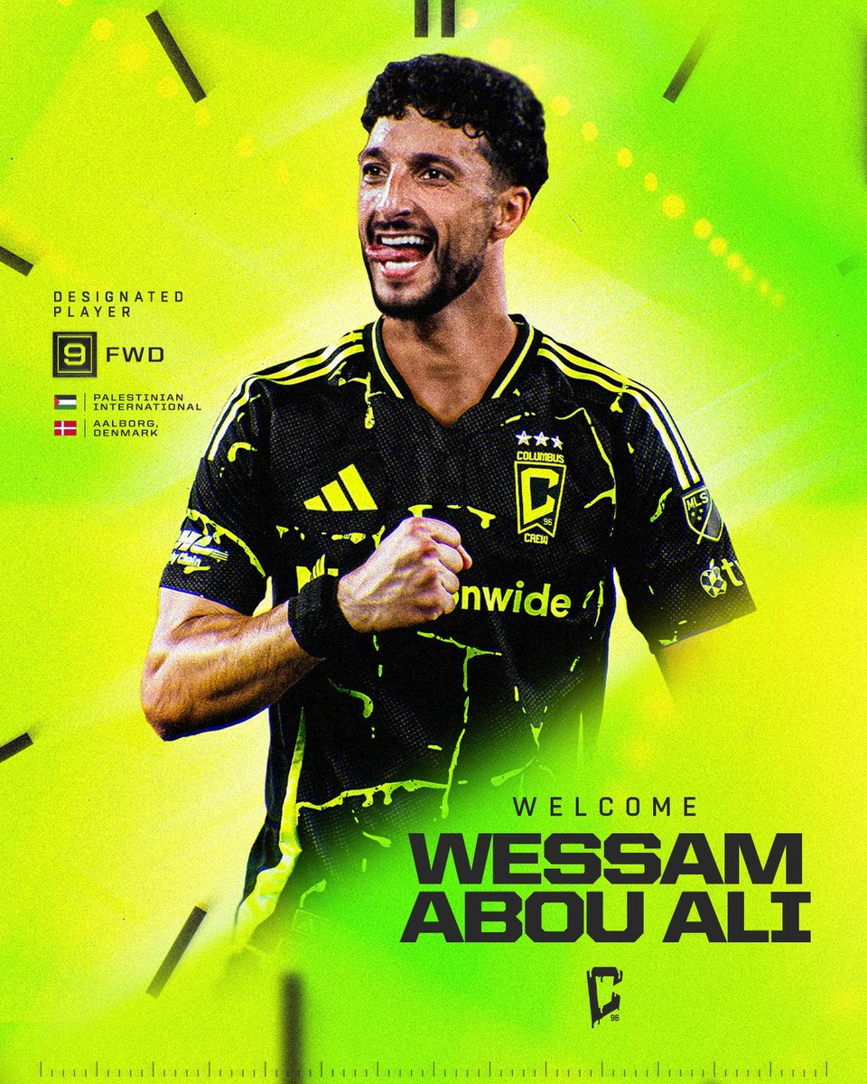 mercatosphera's tweet image. 🇺🇸 @ColumbusCrew ha fichado al delantero palestino Wessam Abou Ali (26 | #Al_Ahly) por 6.400.000 €. Firma hasta diciembre de 2027.