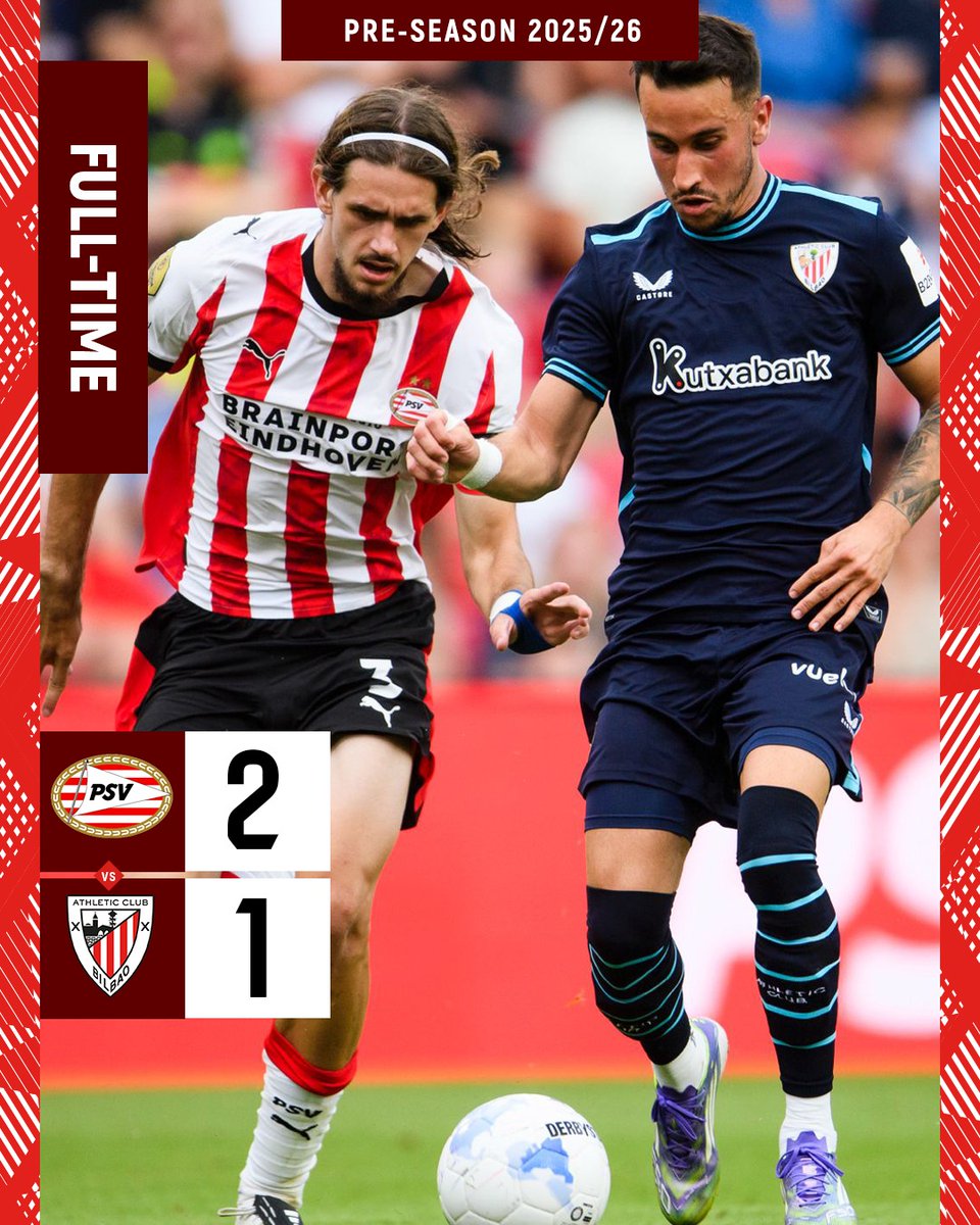 Athletic_en's tweet image. ๐ ๐๐จ๐๐-๐ง๐๐ ๐
Athletic competed well against a tough opponent. The Dutch side overturned @Williaaams45's early opener.
๐ Important minutes under our belts, Lions!
#PSVAthletic #AthleticClub ๐ฆ