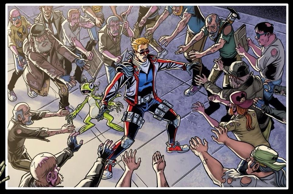 Aaron_Sparrow's tweet image. San Fransangeles, California.
Welcome everybody, to the wild, wild west
We got more homeless than Sydney Sweeney has breast
BOOK 2: As we wrap final production on book one (and are already deep in production on book two) time is running out to get in your pre-order!…