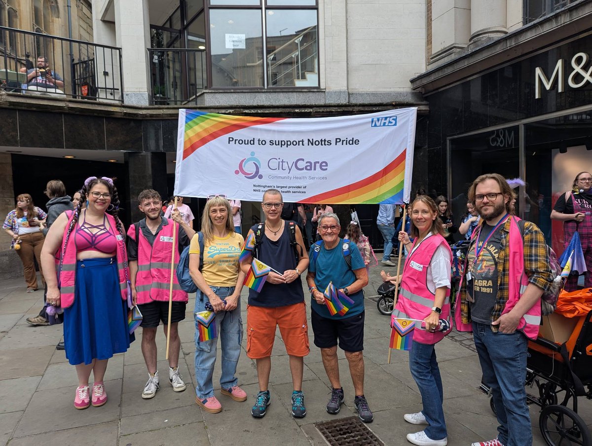 Nottingham CityCare (@ncitycare) on Twitter photo Thank you to everyone who joined us today to help us celebrate <a href="/NottsPride/">Notts Pride</a> for the second time!
We hope to return next year to continue to show our support for the LGBTQ+ community.
#NottsPride #WeAreCityCare #MakingADifference Thank you to everyone who joined us today to help us celebrate <a href="/NottsPride/">Notts Pride</a> for the second time!
We hope to return next year to continue to show our support for the LGBTQ+ community.
#NottsPride #WeAreCityCare #MakingADifference