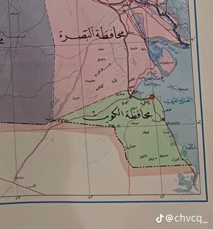 خريطة العراق عام 1990 بعد ضم الكويت 

#العراق #الكويت #الجمهورية_العراقية 
#خور_عبدالله_عراقي 
#خور_عبدالله_التميمي_عراقي