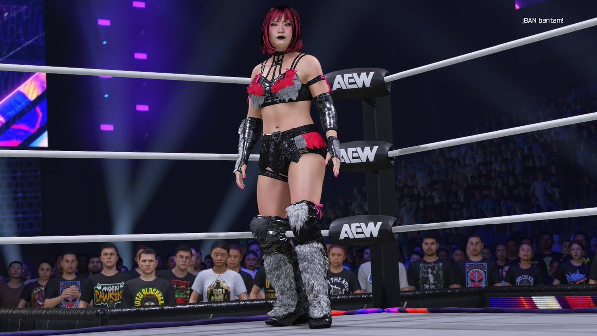 BANbantam's tweet image. 😈 Rina (H.A.T.E, Stardom) 😈
All Star Grand Queendom Attire
available on my page #WWE2K25