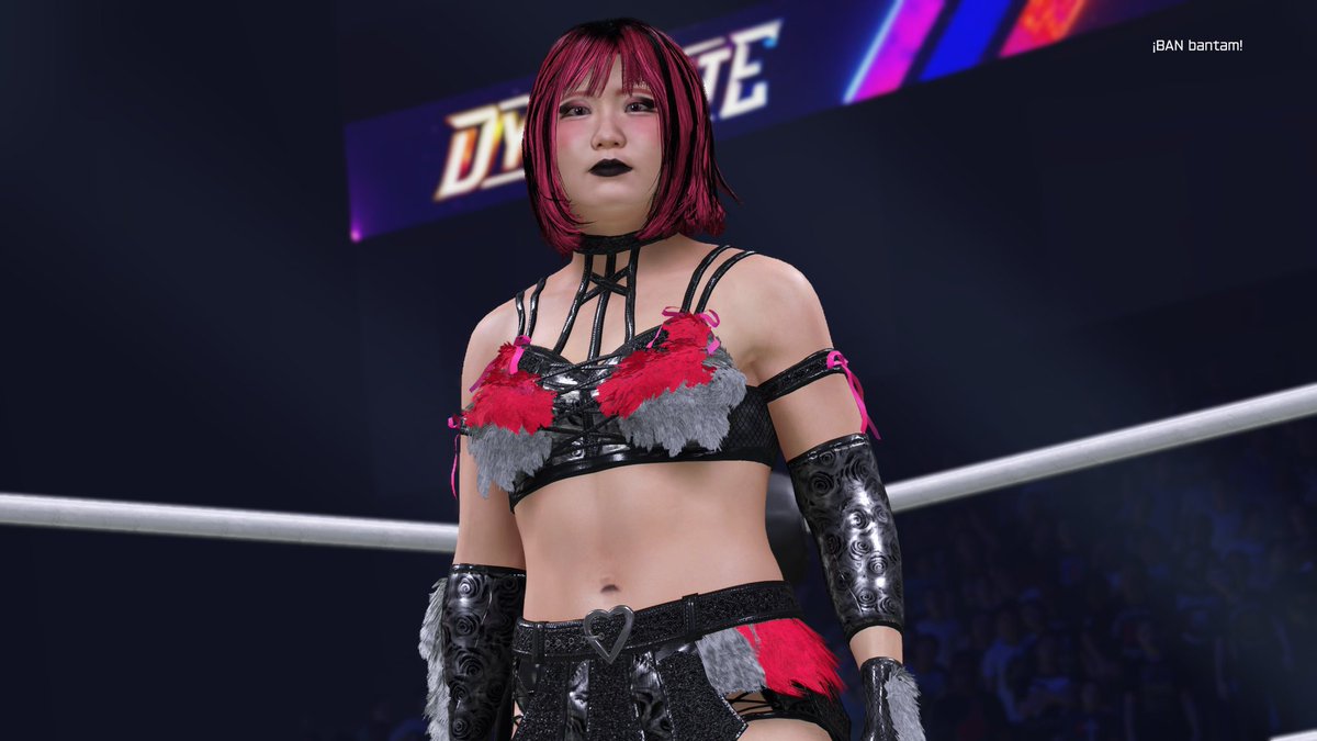BANbantam's tweet image. 😈 Rina (H.A.T.E, Stardom) 😈
All Star Grand Queendom Attire
available on my page #WWE2K25