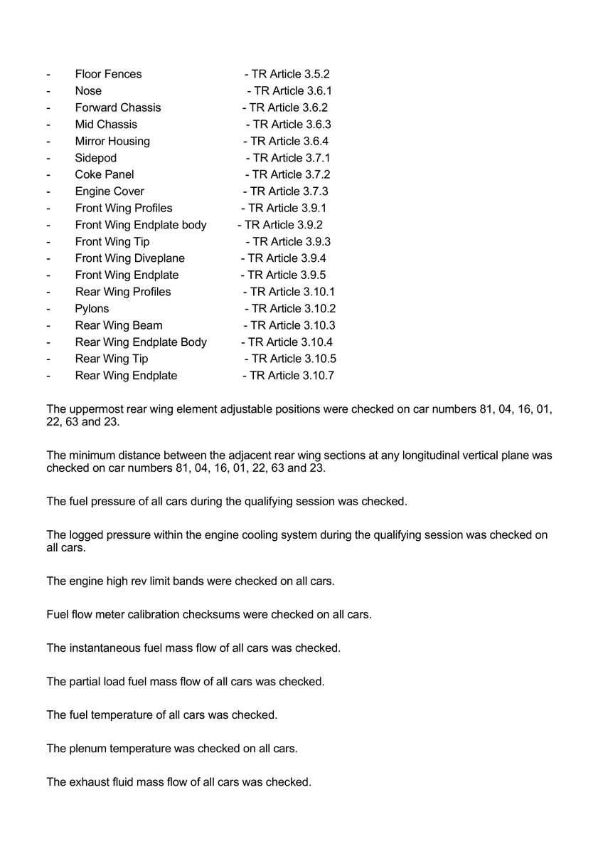 fiadocsbot's tweet image. New document: Doc 50 - Qualifying Scrutineering
Published on 26.07.25 19:29 CET
fia.com/system/files/d…
#F1 #Formula1 #FIA #BelgianGP 🇧🇪
