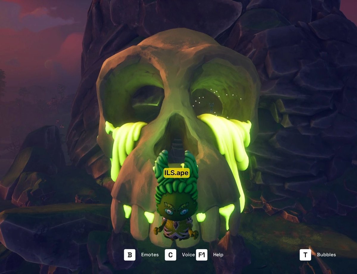 ILS_ape's tweet image. The majesty of Mutant Mountain  @BoredApeYC 🧘‍♂️