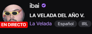 perxeros's tweet image. 📢 | ¡Trolls ya comenzó el stream de la Velada del año V, vengan apoyar a Perxitaa!
#TeamPerxitaa
• twitch.tv/ibai