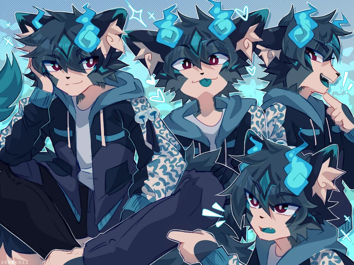 dexechii's tweet image. 💙🤍💙