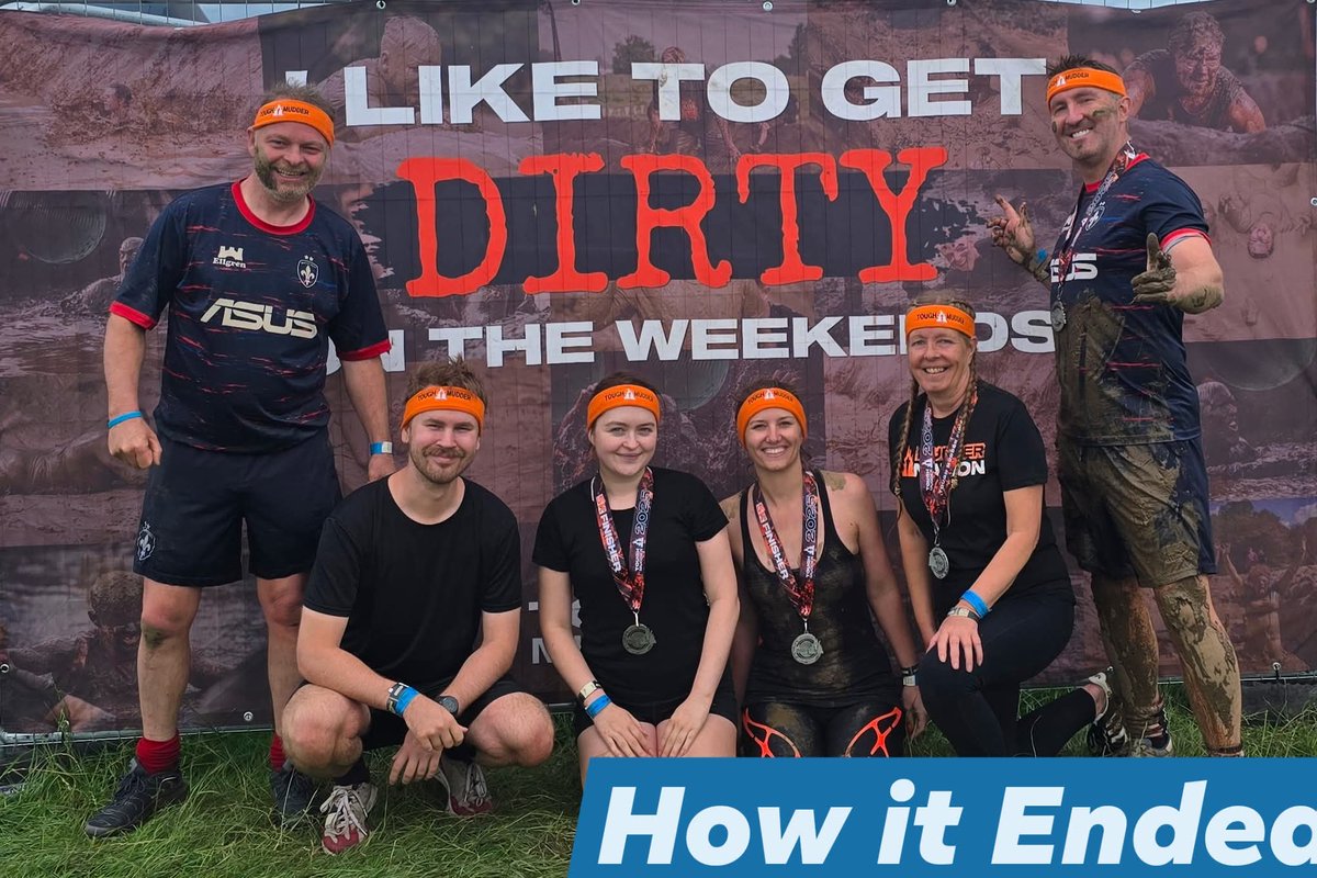 #TeamAmos <a href="/ToughMudder/">Tough Mudder</a>