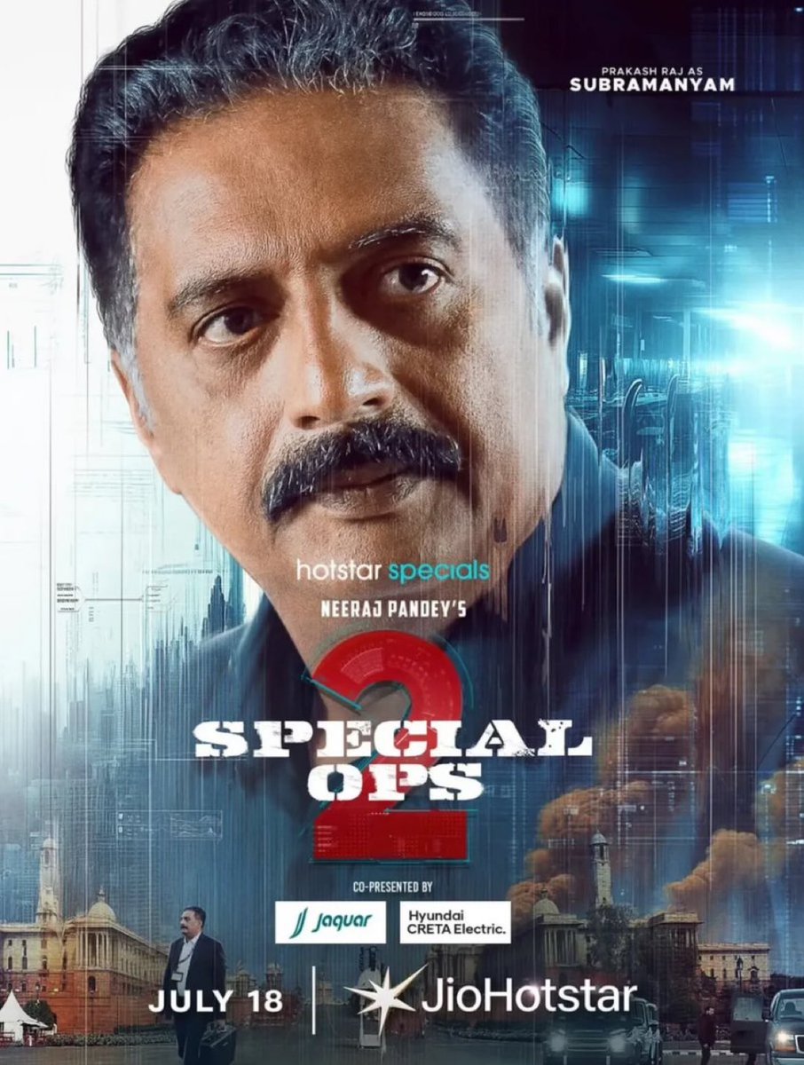 MehHarshil's tweet image. I watched Special Ops 2. I felt Subramanyam’s story was forcibly inserted and he was unnecessarily glorified.
The series has a blatant anti-Gujarati sentiment.
Prakash Raj acts as Subramanyam. In the series, Subramanyam has a personal grudge against a fraud businessman,…