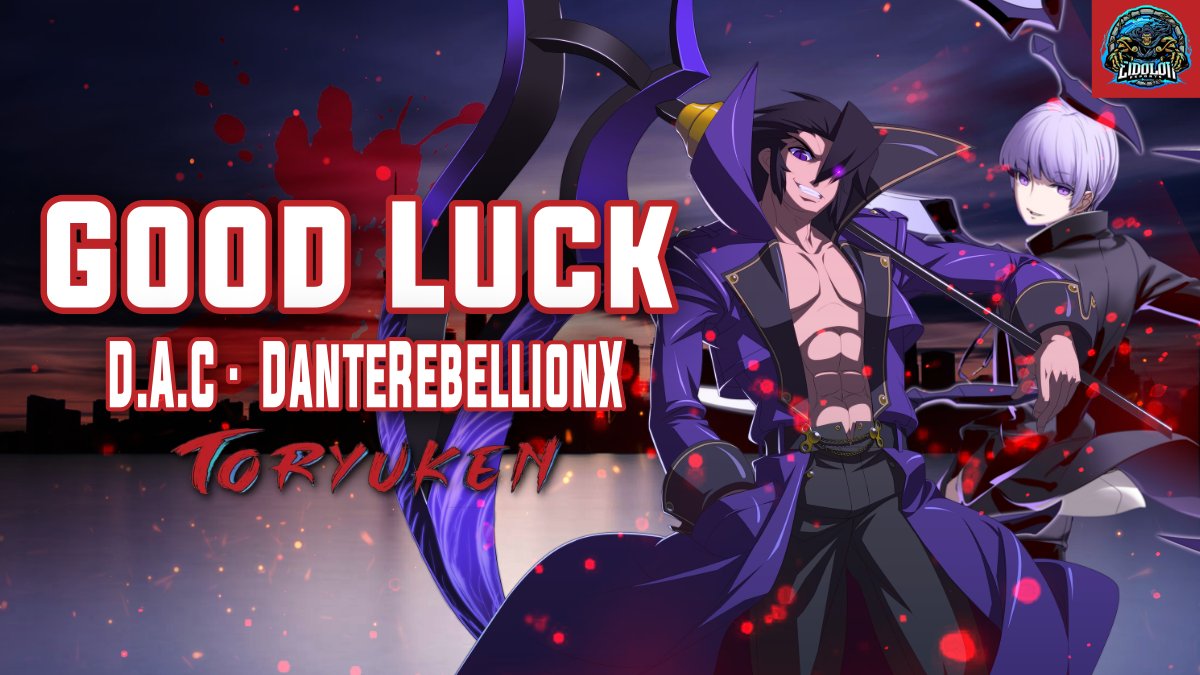 Good luck!

This weekend is #toryuken, so we wanna wish the best of luck to our <a href="/EidolEsports/">Eidolon Esports</a> family going!

💠: <a href="/DanteRebellionX/">EDLN | DanteRebellionX @ Toryuken</a> 
💠: <a href="/TistheDac/">EDLN | D.A.C</a> 

Let's bring home a W this weekend and Good luck! Follow them for more updates!

💻: shorturl.at/ICotd

🎨: <a href="/Oops_SSB/">EDLN | Oops! (Ez Quinn)</a>