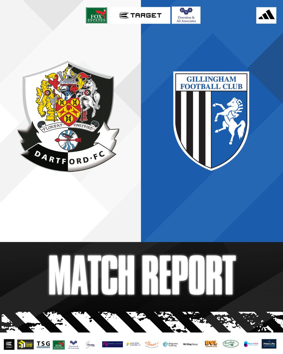 dartfordfc's tweet image. MATCH REPORT
Read the report of today's defeat against EFL League Two outfit Gillingham 👇
dartfordfc.com/match-report-d…
✍️ @DartMan74
#DartfordFC #DartsFC