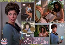 Happy TOSS Birthday to Lt Watley, and possibly Dr Bashir's grandmother, Deirdre Haj! 
#TOSSatNight