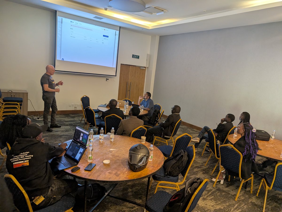 Just wrapped up the WordPress Nairobi – Show &amp; Tell Meetup 🎤💻
So much creativity, honest sharing, and community spirit in one room!
Big thanks to everyone who showed up &amp; shared.
This is what WordPress is all about. 🙌
#WordPressNairobi #WPMeetup #WordPressKenya