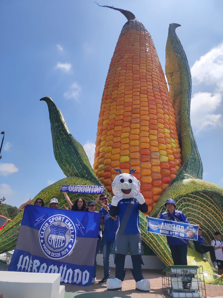 Por 90 minutos pero de corazón.
Vamos EMELEC 💙
#UnAmorComoaElNuestro
#nframundo