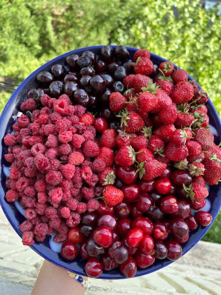 " خَيرُ الفواكه ..أحمرُها "♥️
Red fruits 🍓🍒